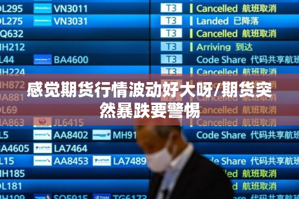感觉期货行情波动好大呀/期货突然暴跌要警惕