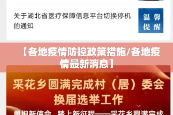 【各地疫情防控政策措施/各地疫情最新消息】