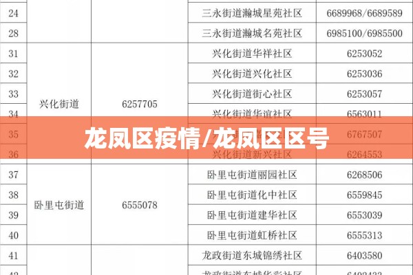龙凤区疫情/龙凤区区号 龙凤区疫情/龙凤区区号