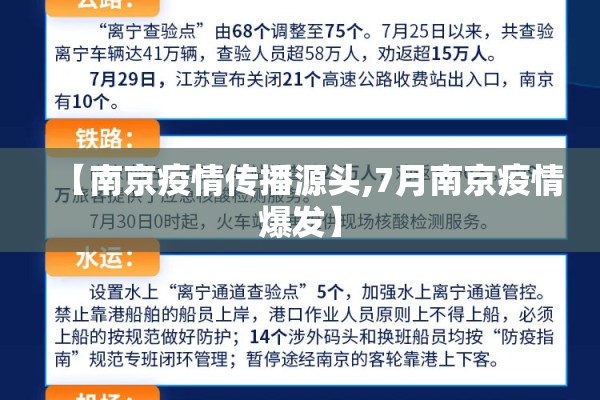 【南京疫情传播源头,7月南京疫情爆发】 【南京疫情传播源头,7月南京疫情爆发】