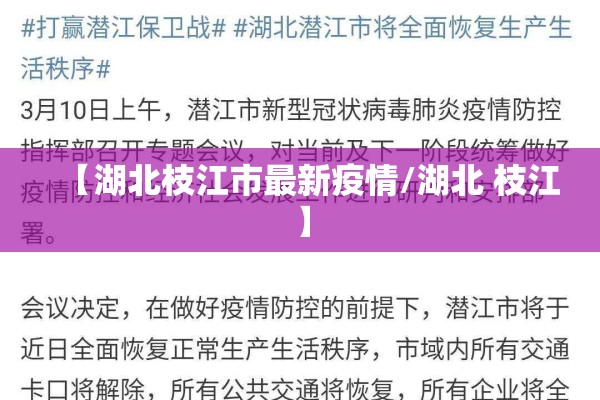 【湖北枝江市最新疫情/湖北 枝江】