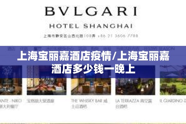 上海宝丽嘉酒店疫情/上海宝丽嘉酒店多少钱一晚上