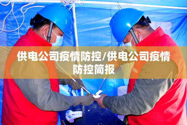 供电公司疫情防控/供电公司疫情防控简报