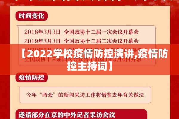 【2022学校疫情防控演讲,疫情防控主持词】