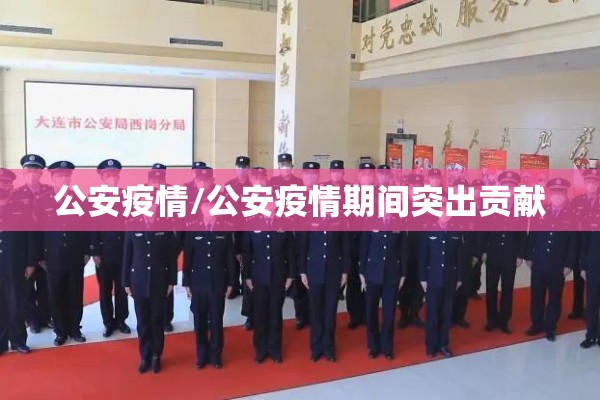 公安疫情/公安疫情期间突出贡献 公安疫情/公安疫情期间突出贡献