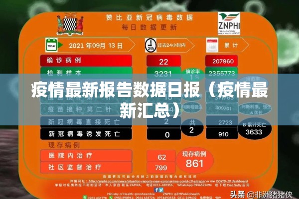 疫情最新报告数据日报（疫情最新汇总）