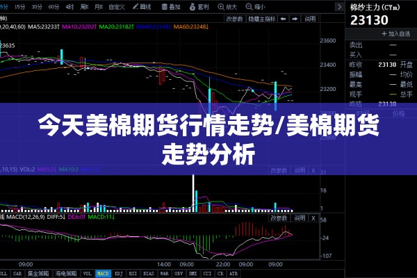 今天美棉期货行情走势/美棉期货走势分析