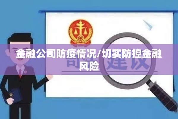 金融公司防疫情况/切实防控金融风险